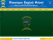 Tablet Screenshot of himalayan-school.com